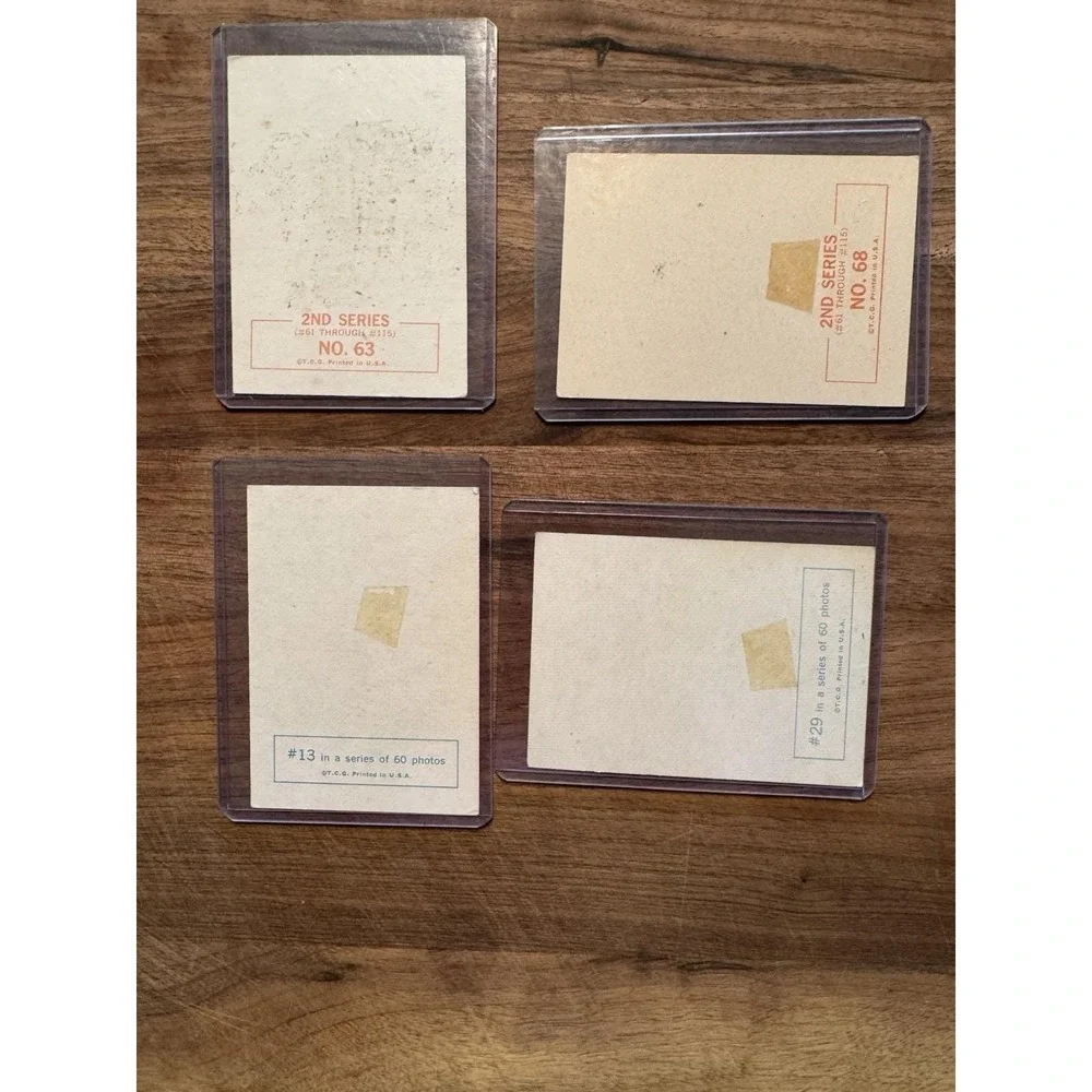 Topps Original Black‎ & White 1st Series Trading Cards Artist Beatles & Others